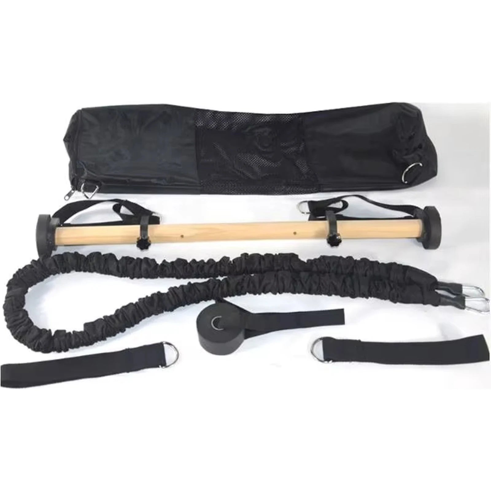 Pilates Stick Yoga Pilates Bar Barre Basic Kit Exercise Resistance Bands 🌴 VibeFlex Sports