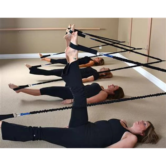 Pilates Stick Yoga Pilates Bar Barre Basic Kit Exercise Resistance Bands 🌴