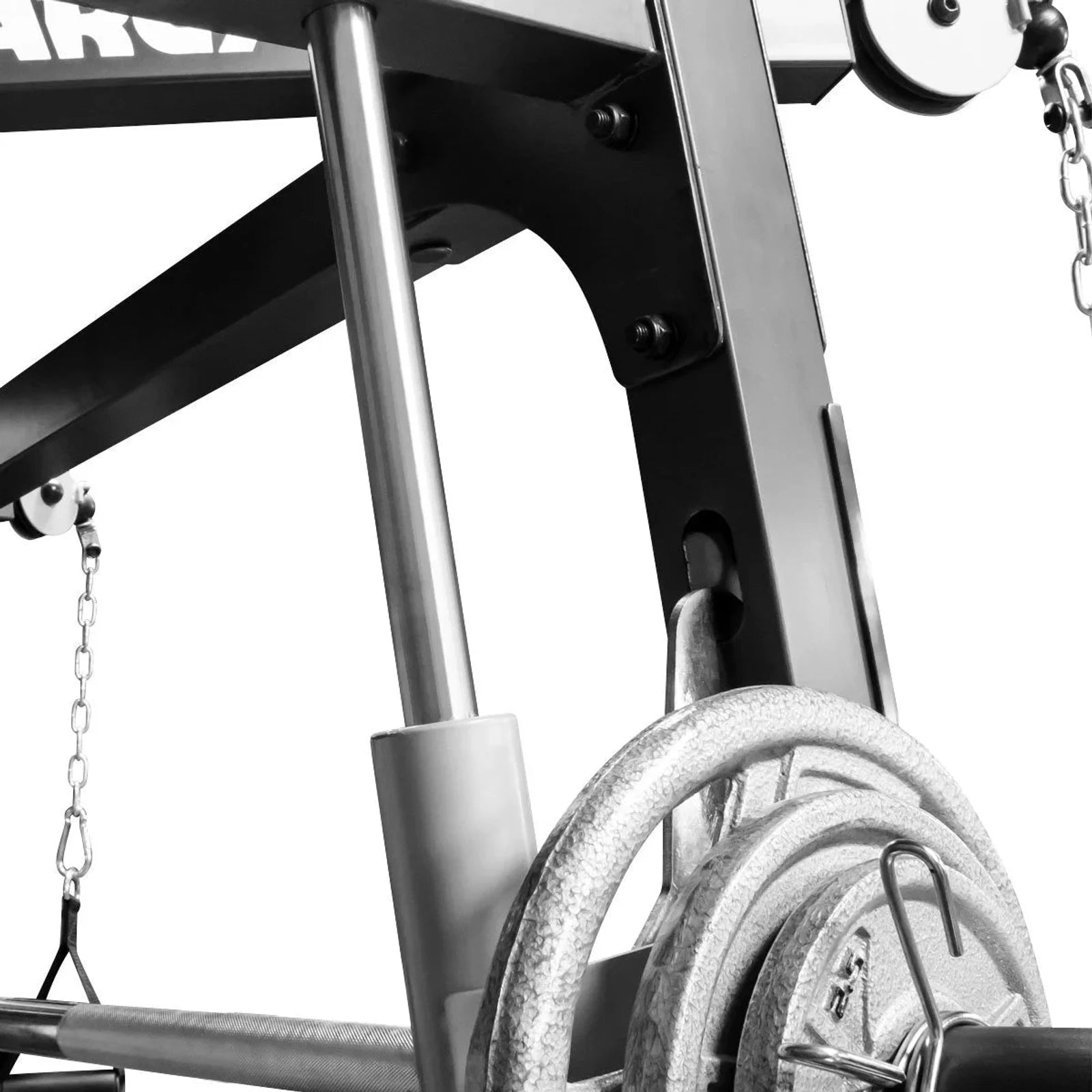 Diamond Elite Olympic Smith Cage Machine, Plate Loaded Home Gym Total Body Workout Machine (Md-9010g) 🌴 VibeFlex Sports