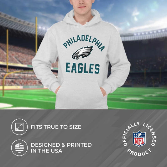 Nfl Adult Gameday Hooded Sweatshirt - Poly Fleece Cotton Blend - Stay Warm And Represent Your Team In Style 🌴 VibeFlex Sports