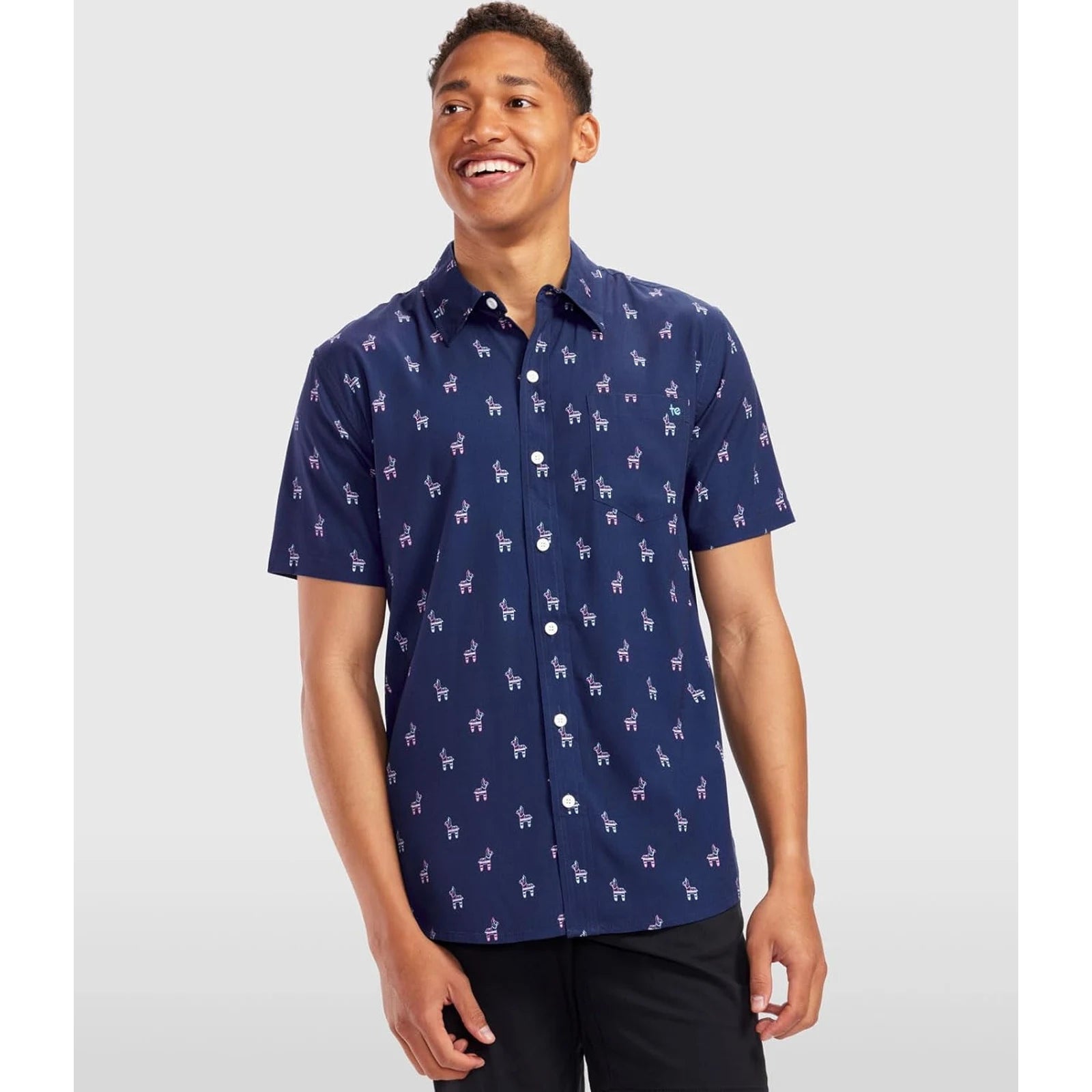Hawaiian Shirts For Men - Casual Beach & Summer Party Shirts For Men - Stretch Fabric With Modern Fit 🌴 VibeFlex Sports