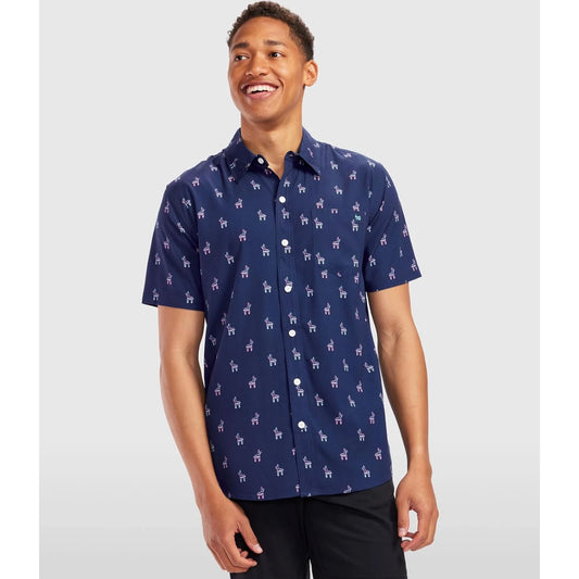 Hawaiian Shirts For Men - Casual Beach & Summer Party Shirts For Men - Stretch Fabric With Modern Fit 🌴 VibeFlex Sports