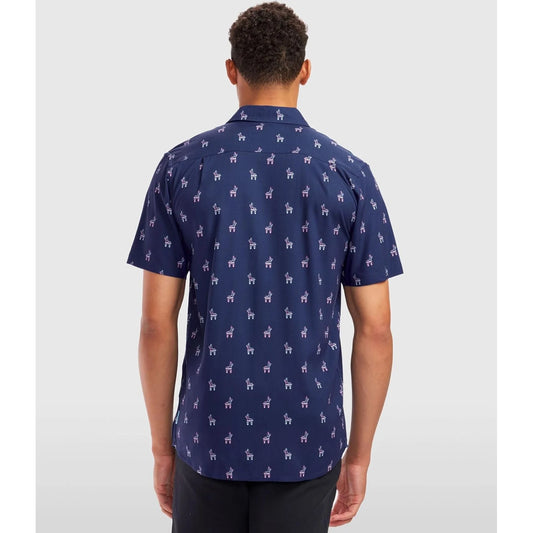 Hawaiian Shirts For Men - Casual Beach & Summer Party Shirts For Men - Stretch Fabric With Modern Fit 🌴 VibeFlex Sports