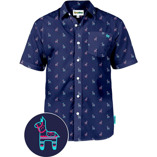 Hawaiian Shirts For Men - Casual Beach & Summer Party Shirts For Men - Stretch Fabric With Modern Fit 🌴 VibeFlex Sports