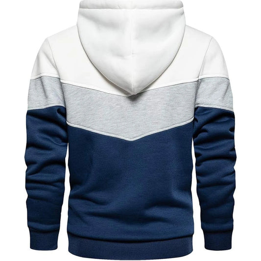 Mens Hooded Sweatshirt Casual Long Sleeve Drawstring Print Pullover Hoodies 🌴