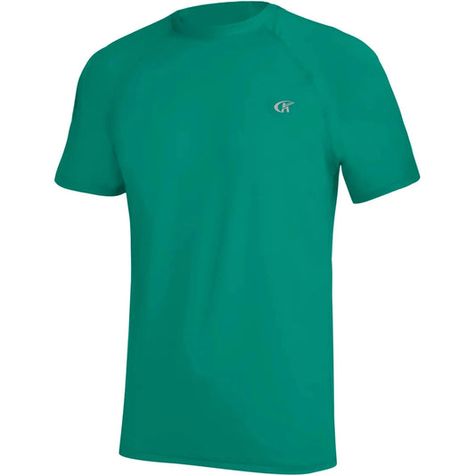 Men's T-shirt Swim Tee Short Sleeve Running Shirt Swimwear Swim Hiking Workout Shirt 🌴 VibeFlex Sports