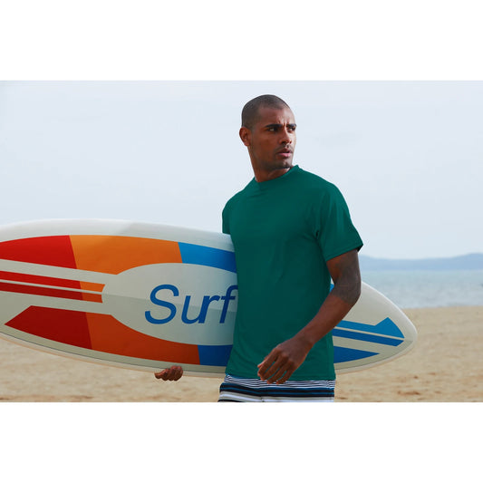 Men's T-shirt Swim Tee Short Sleeve Running Shirt Swimwear Swim Hiking Workout Shirt 🌴 VibeFlex Sports
