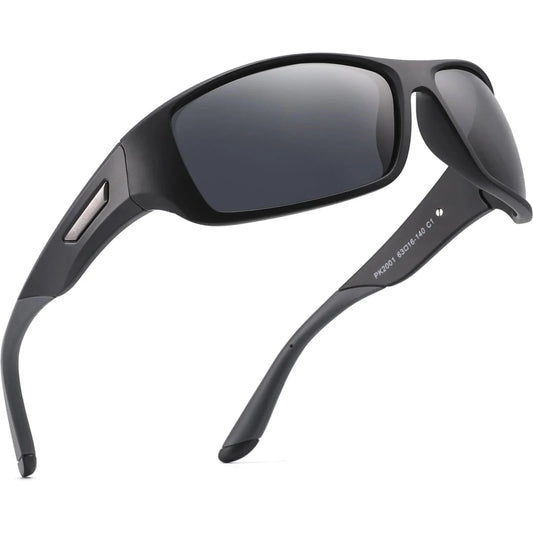 Polarized Sports Sunglasses For Men Women Driving Sunglasses Cycling Running Fishing Golf Goggles Unbreakable Frame 🌴 VibeFlex Sports