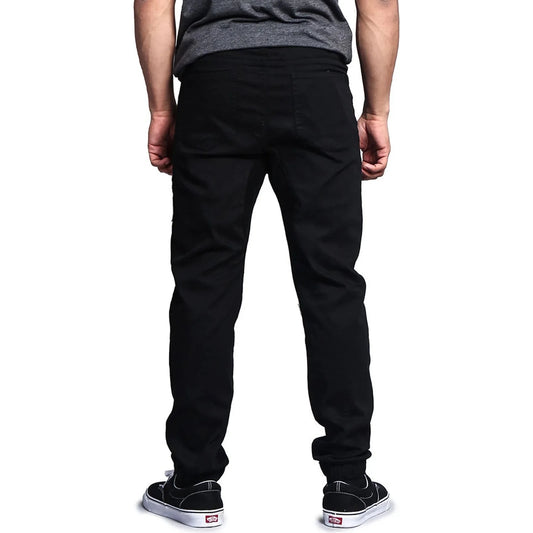 Men's Stretch Twill Drop Crotch Jogger Pants, Available In Sizes Up To 5x 🌴