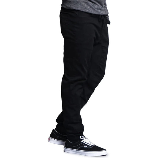 Men's Stretch Twill Drop Crotch Jogger Pants, Available In Sizes Up To 5x 🌴