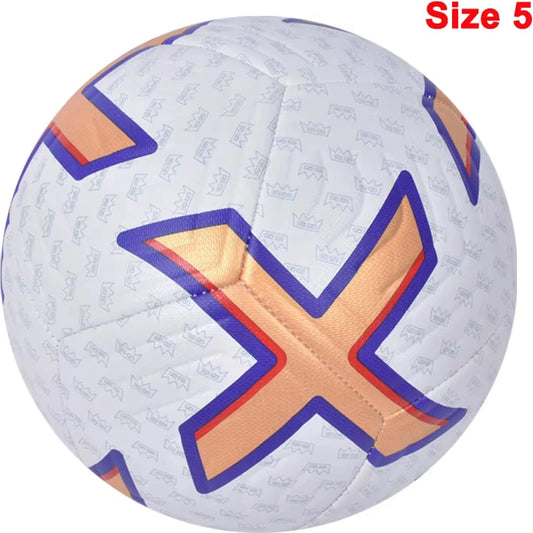 Soccer Balls Standard Size 5 Machine-stitched Ball Pu Material Sports League Outdoor Match Football Training Ball Futbol Voetbal 🌴 VibeFlex Sports