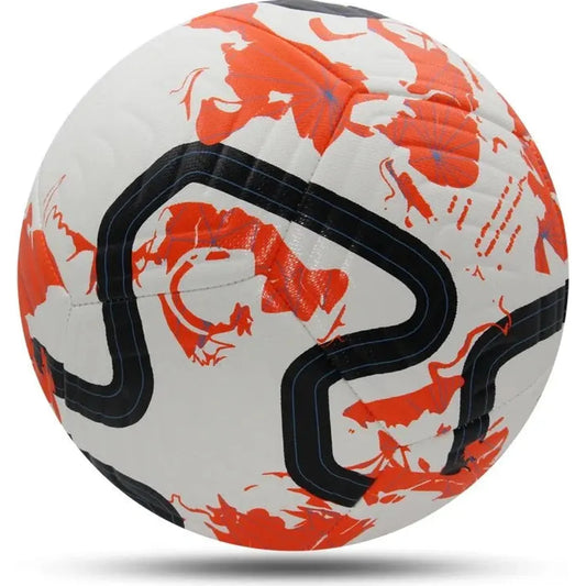 Soccer Balls Standard Size 5 Machine-stitched Ball Pu Material Sports League Outdoor Match Football Training Ball Futbol Voetbal 🌴
