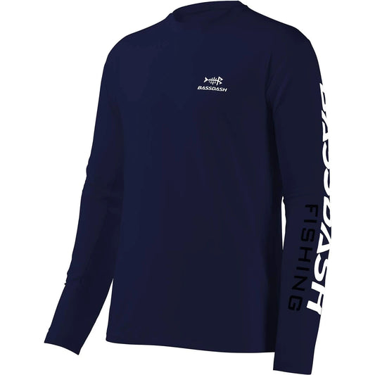 Men's Uv Protection Long Sleeve Fishing T-shirt With Upf 50+ 🌴 VibeFlex Sports