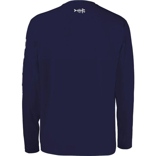 Men's Uv Protection Long Sleeve Fishing T-shirt With Upf 50+ 🌴 VibeFlex Sports
