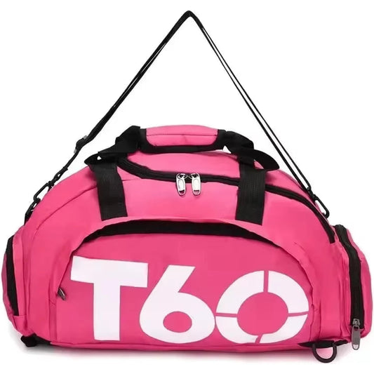 T60 Waterproof Gym Sports Bags For Men And Women - Multifunctional Molle Fitness Training Backpacks And Travel Luggage Shoulder Handbags 🌴 VibeFlex Sports