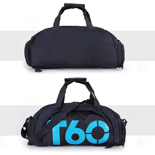 T60 Waterproof Gym Sports Bags For Men And Women - Multifunctional Molle Fitness Training Backpacks And Travel Luggage Shoulder Handbags 🌴 VibeFlex Sports