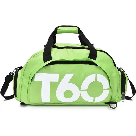 T60 Waterproof Gym Sports Bags For Men And Women - Multifunctional Molle Fitness Training Backpacks And Travel Luggage Shoulder Handbags 🌴 VibeFlex Sports
