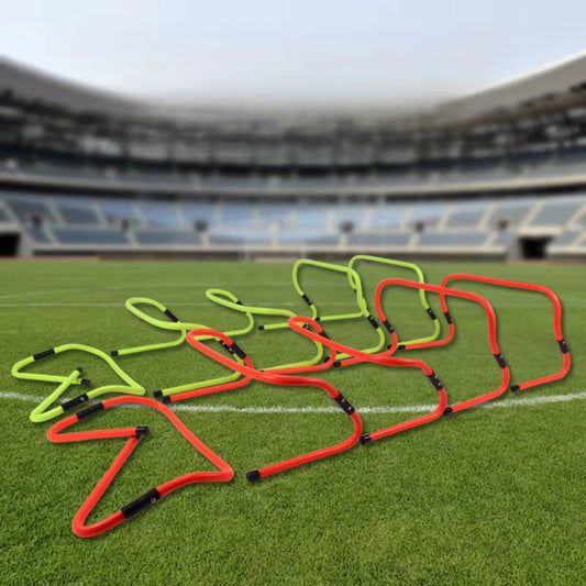 Hurdle Training Football Hurdles Agility Outdoor Adjustable Height Equipment Soccer Stable Squadexerciseladder Rack 🌴 VibeFlex Sports