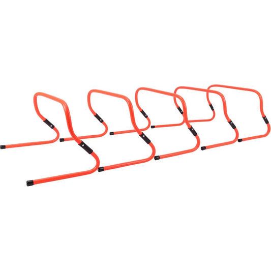 Hurdle Training Football Hurdles Agility Outdoor Adjustable Height Equipment Soccer Stable Squadexerciseladder Rack 🌴 VibeFlex Sports