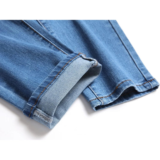 Men's Slim Fit Stretch Distressed Skinny Jeans With Comfort Flex Waistband 🌴