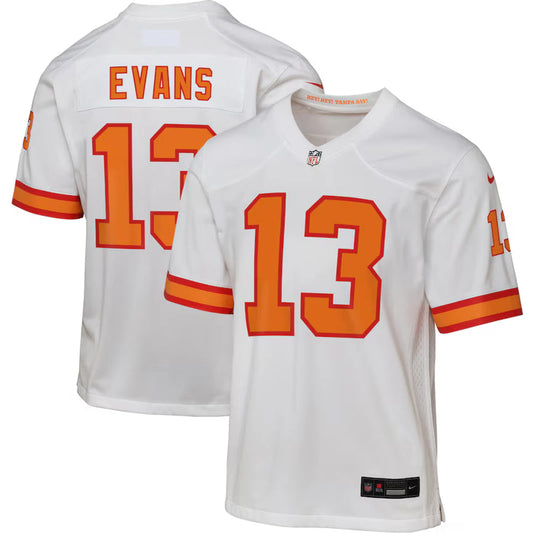 Mike Evans Tampa Bay Buccaneers Youth Game Jersey - White 🌴 VibeFlex Sports