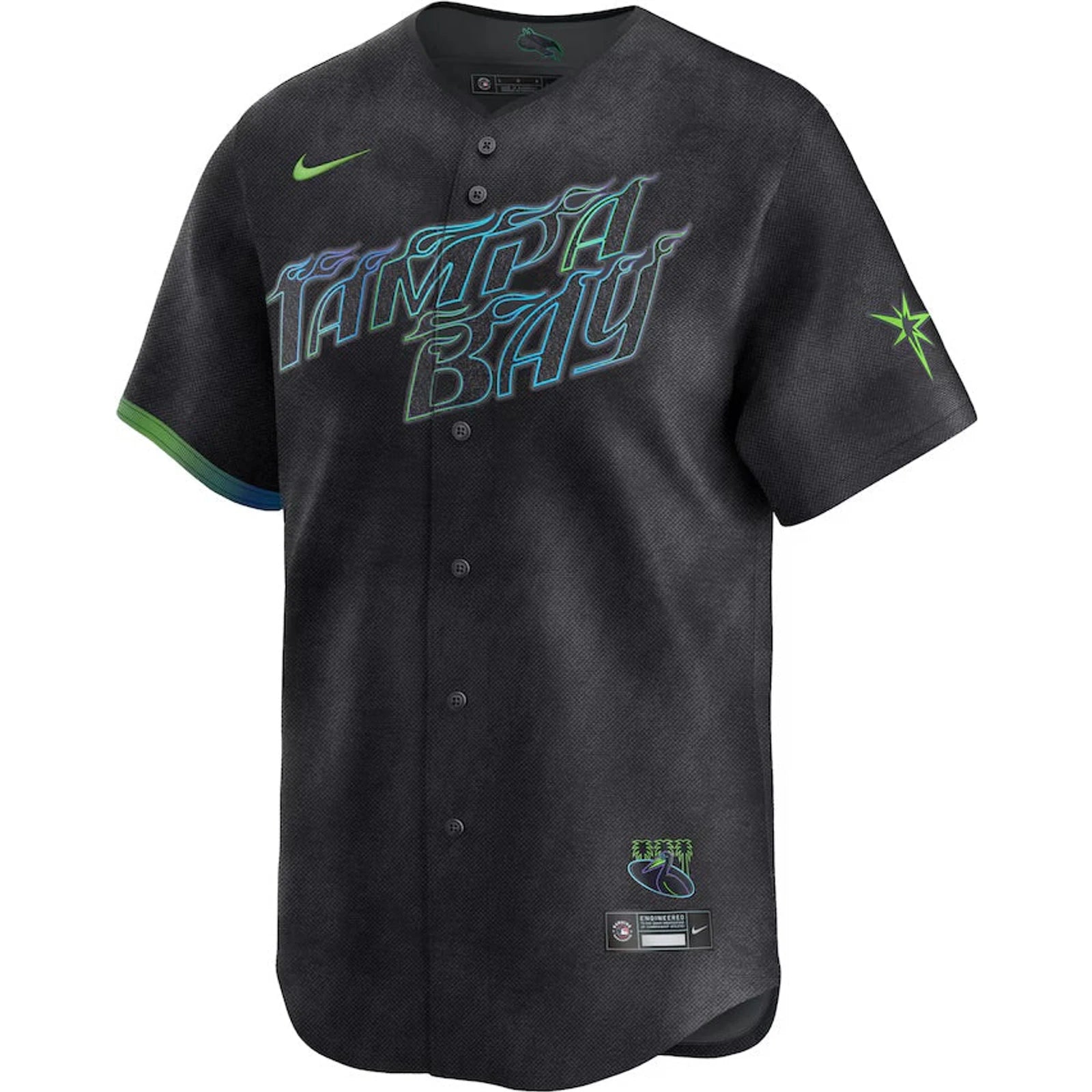 Tampa Bay Rays Nike City Connect Limited Jersey - Black 🌴 VibeFlex Sports