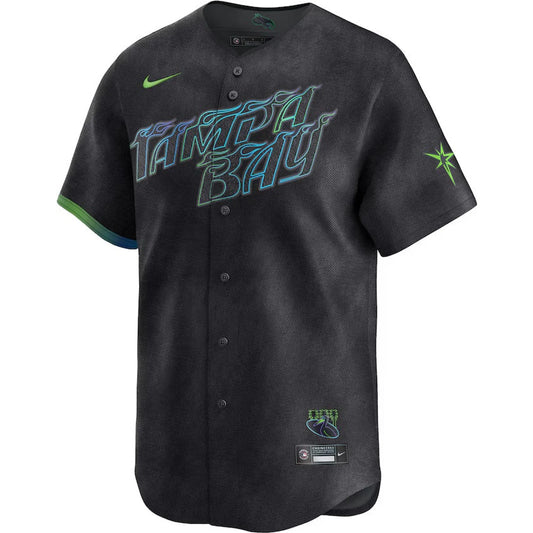 Tampa Bay Rays Nike City Connect Limited Jersey - Black 🌴 VibeFlex Sports