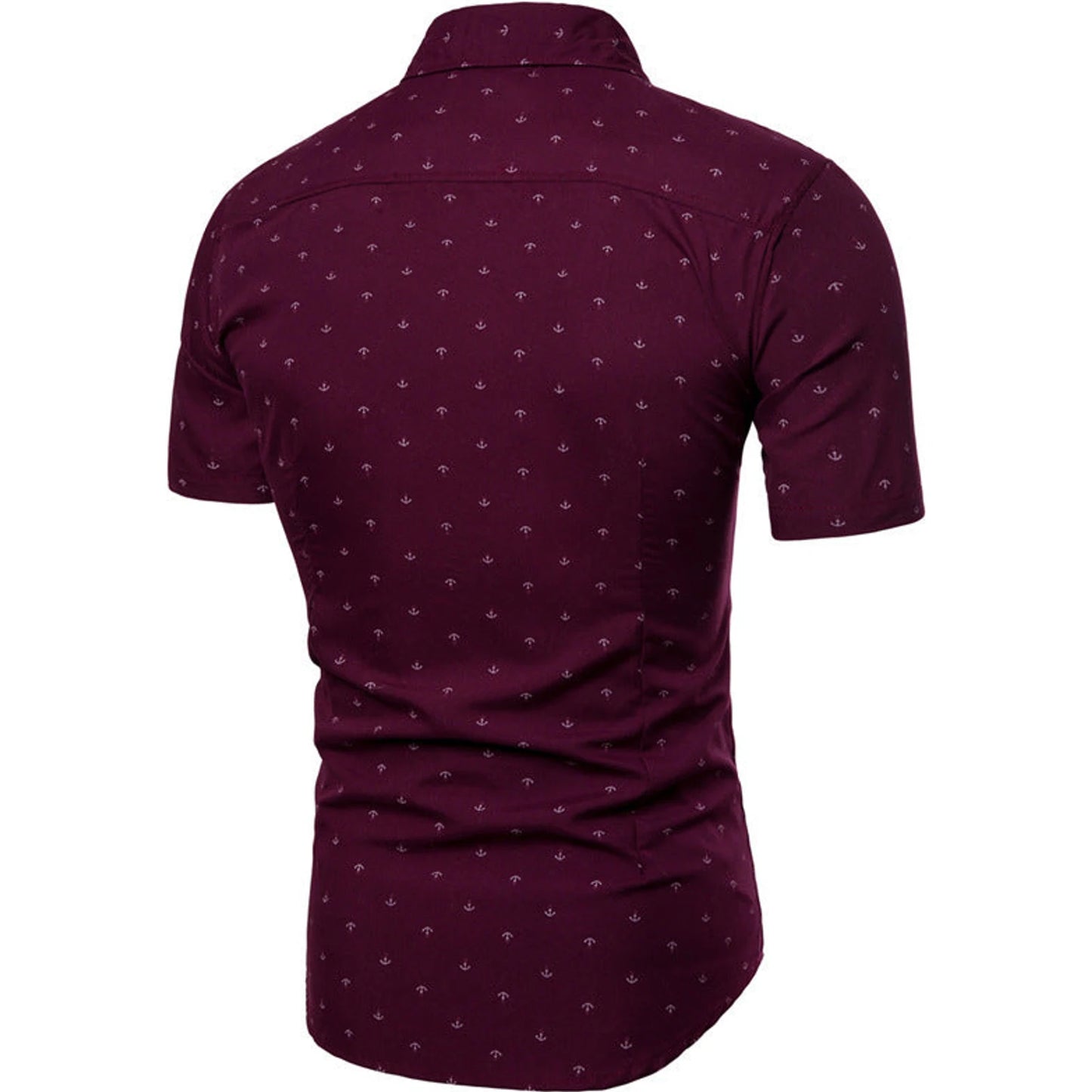 Casual Floral Flowers Short-sleeved Slim Fit 🌴 VibeFlex Sports