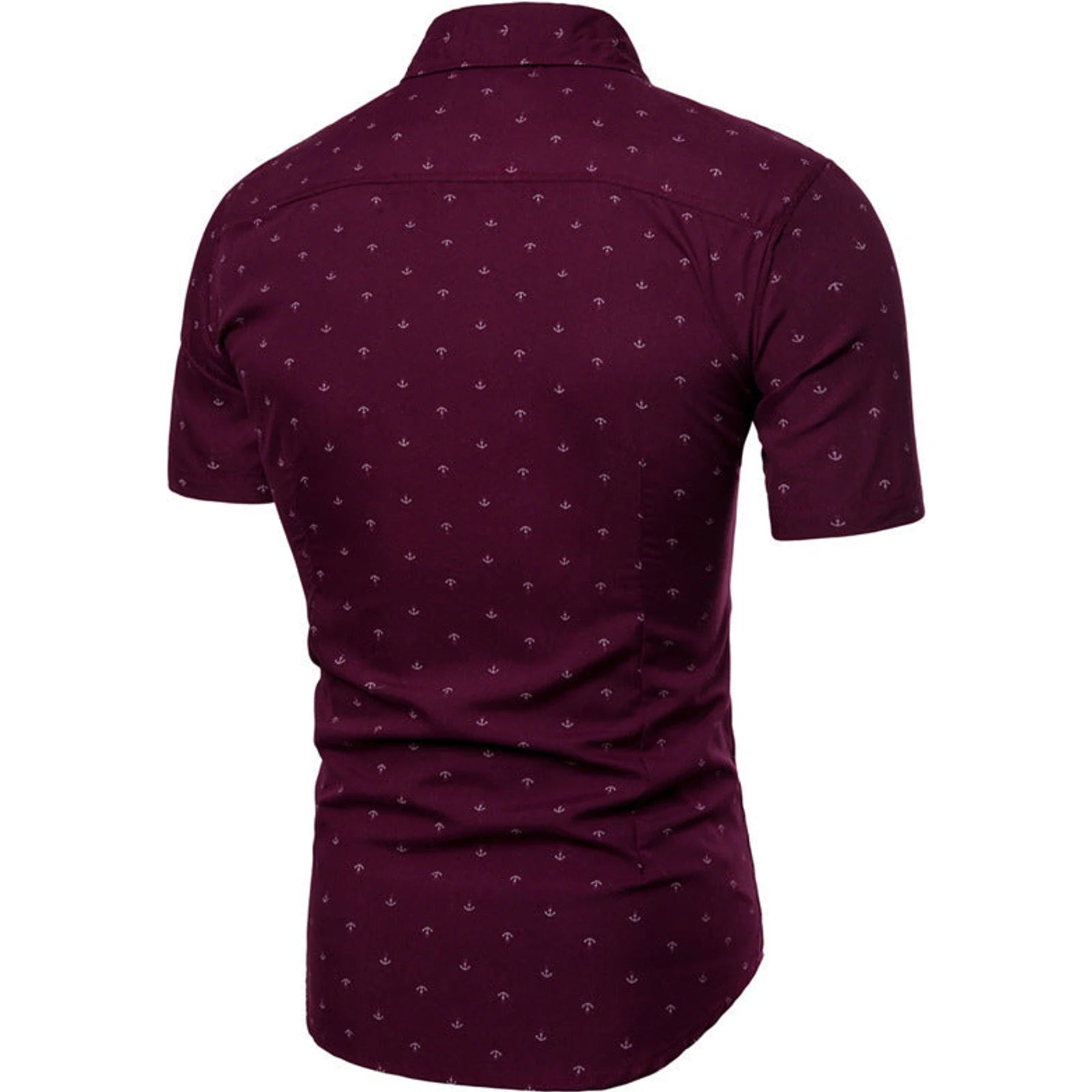 Casual Floral Flowers Short-sleeved Slim Fit 🌴 VibeFlex Sports