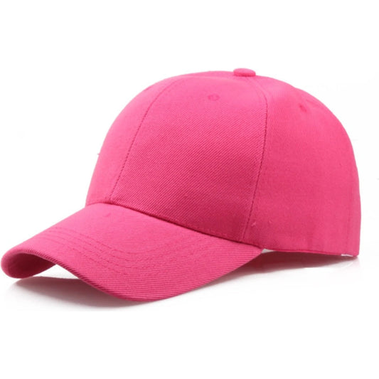 Cotton Solid Color Unisex Outdoor Sports And Leisure Cap Baseball Cap 🌴