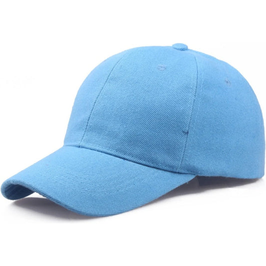 Cotton Solid Color Unisex Outdoor Sports And Leisure Cap Baseball Cap 🌴