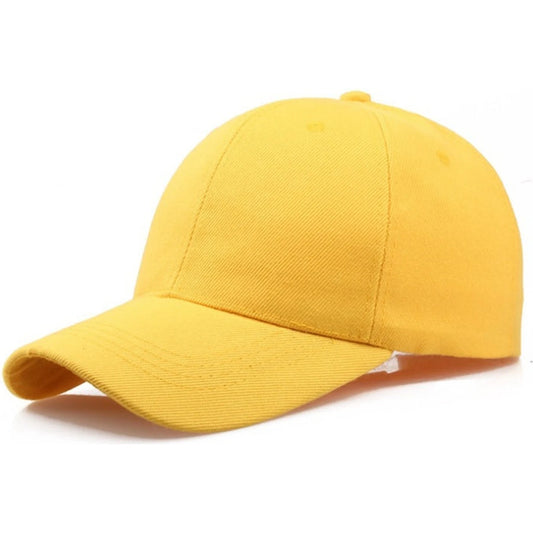 Cotton Solid Color Unisex Outdoor Sports And Leisure Cap Baseball Cap 🌴