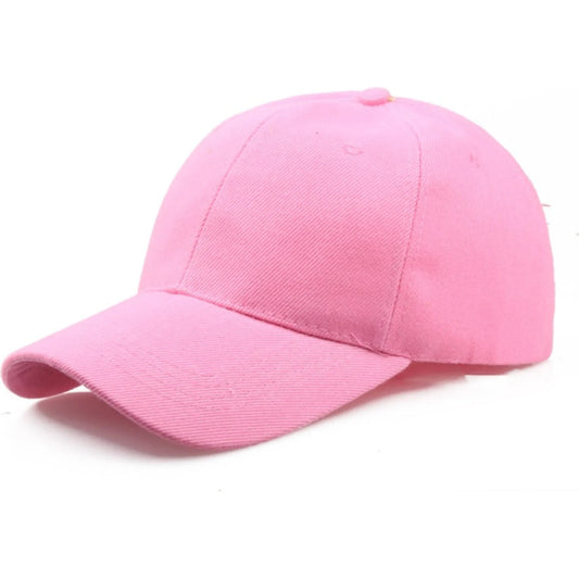 Cotton Solid Color Unisex Outdoor Sports And Leisure Cap Baseball Cap 🌴