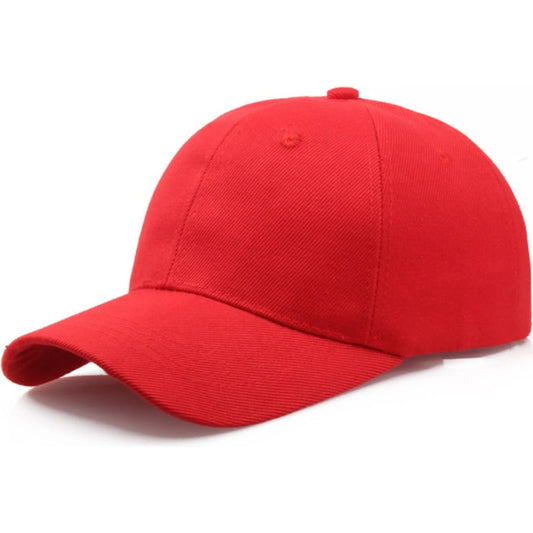 Cotton Solid Color Unisex Outdoor Sports And Leisure Cap Baseball Cap 🌴