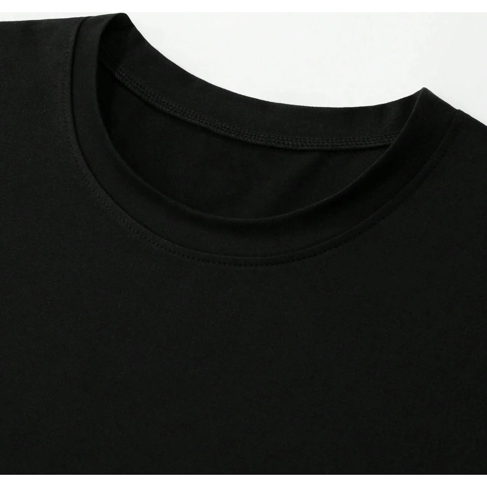 Men's 100% Pure Cotton Loose Fit Comfortable Sports And Leisure Letter K King Printed Round Neck Long Sleeved T-shirt Top 🌴 VibeFlex Sports