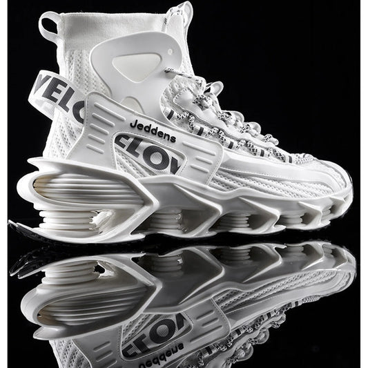 High-top Thick-soled Increase Men's Trendy Basketball Sneakers 🌴 VibeFlex Sports