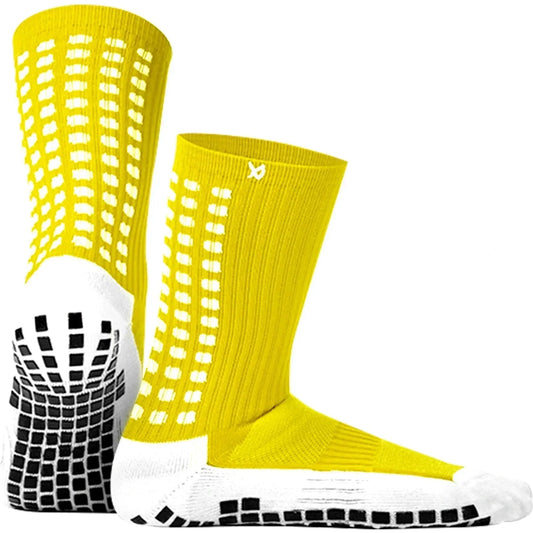 Grip Socks Football - Calf Socks - Yellow - Lux 🌴 LUX Sports