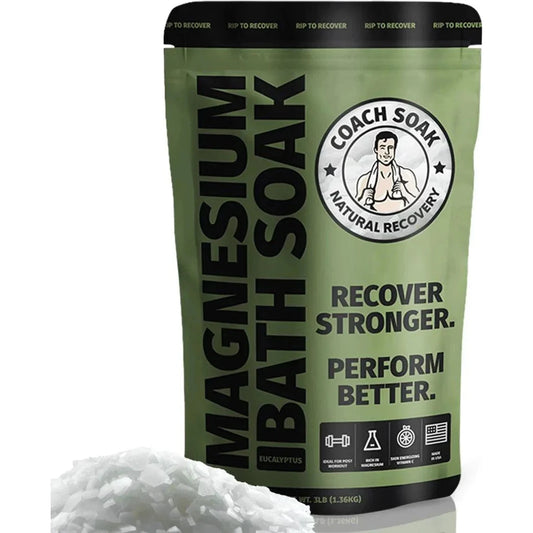 Coach Soak Magnesium Bath Soak - Eucalyptus Tea Tree 🌴 Angles90®