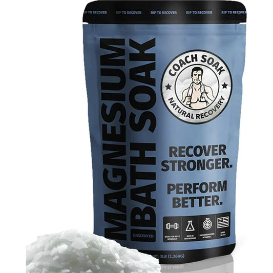 Coach Soak Magnesium Bath Soak - Unscented 🌴 Angles90®