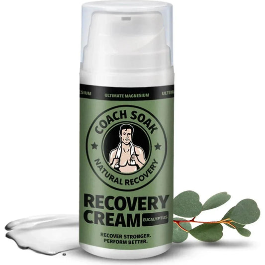 Coach Soak Magnesium Recovery Cream - Eucalyptus 🌴 Angles90®